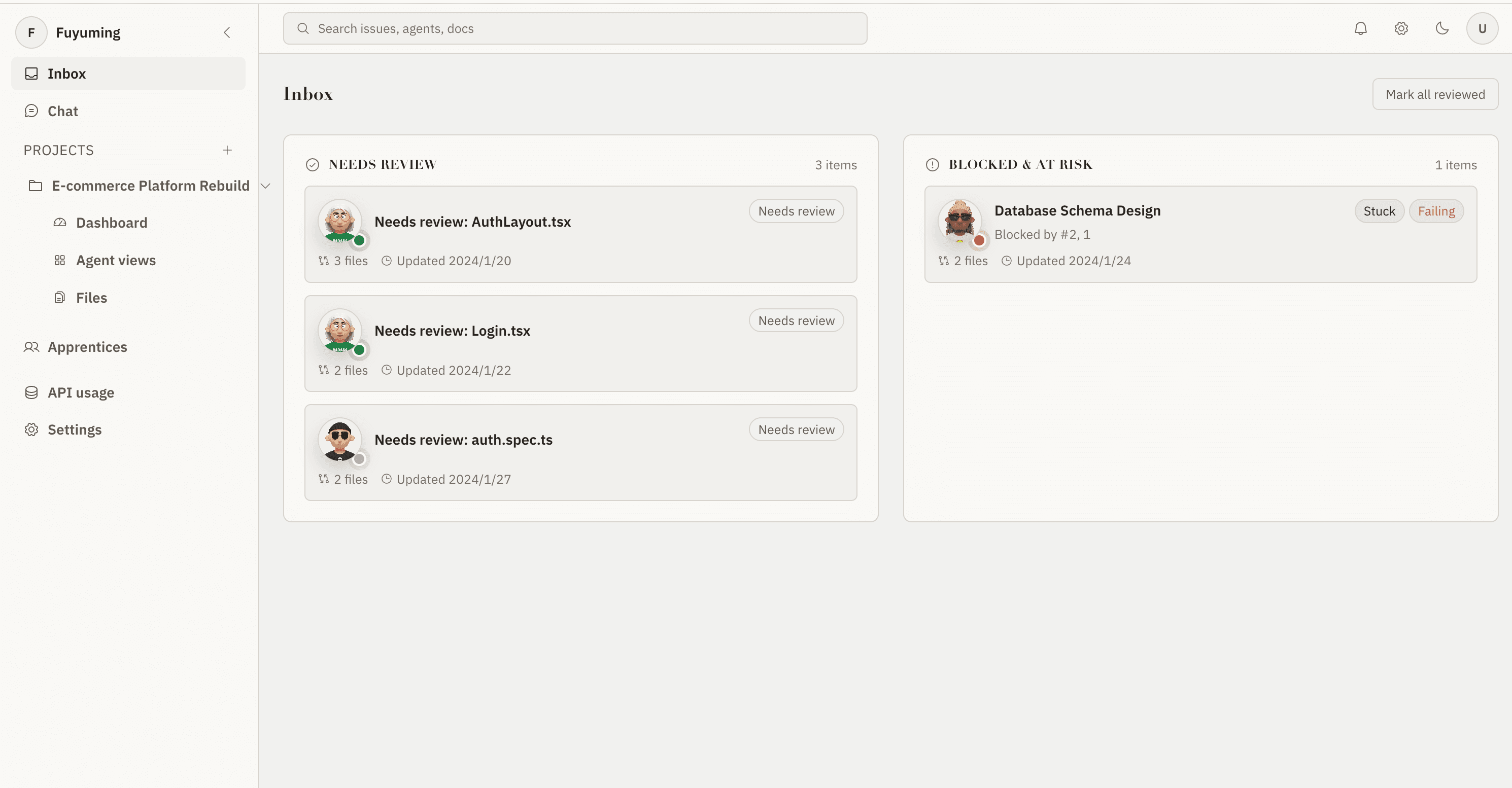 AI Agent Management Platform — A Feishu for Agents
